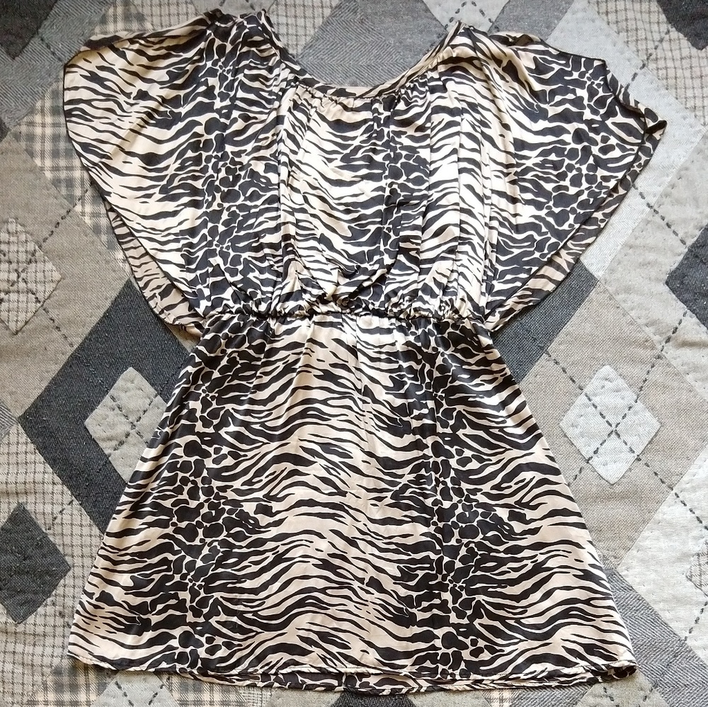 Anthropologie coreylynncalter 100% Silk Tunic Mini